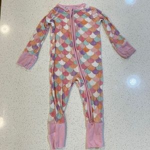 Little Sleepies Mermaid Zippie